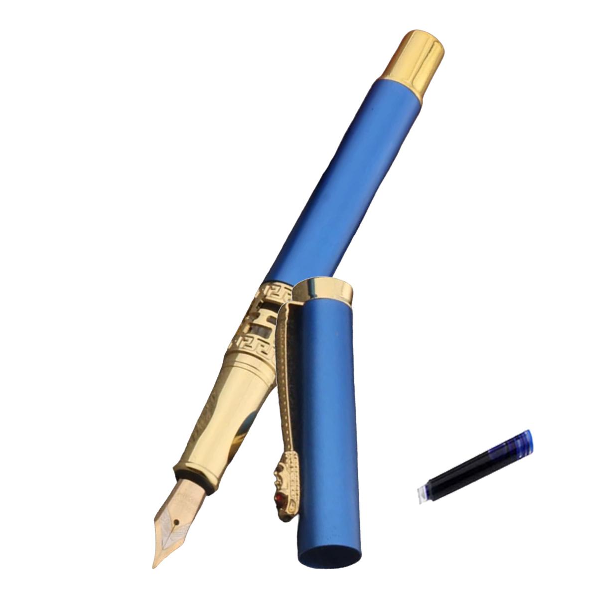 Bolígrafo Fuente Ultrafino High Mónaco Mxbgd-005 1 PZA color Azul Tinta Azul