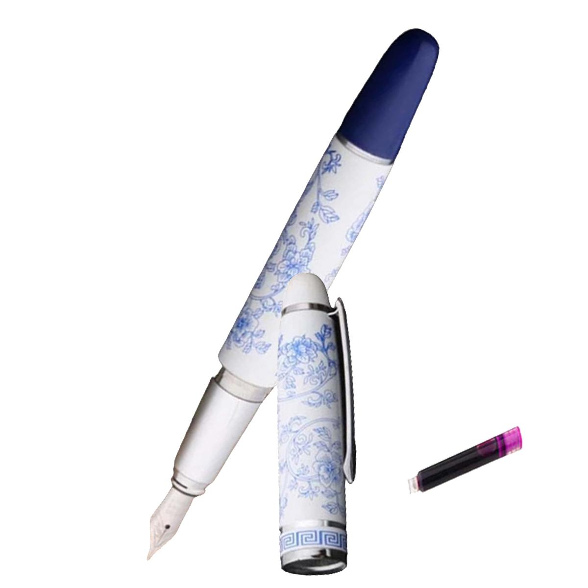 Pluma Fuente High Monaco MXXLP-011 color Azul + 1 Tinta Rosa