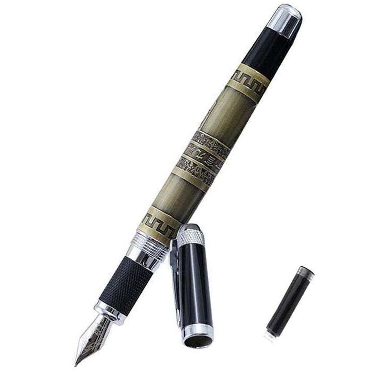 Bolígrafo Fuente  High Mónaco Mxrra-001 1 PZA color Marrón Tinta Negra