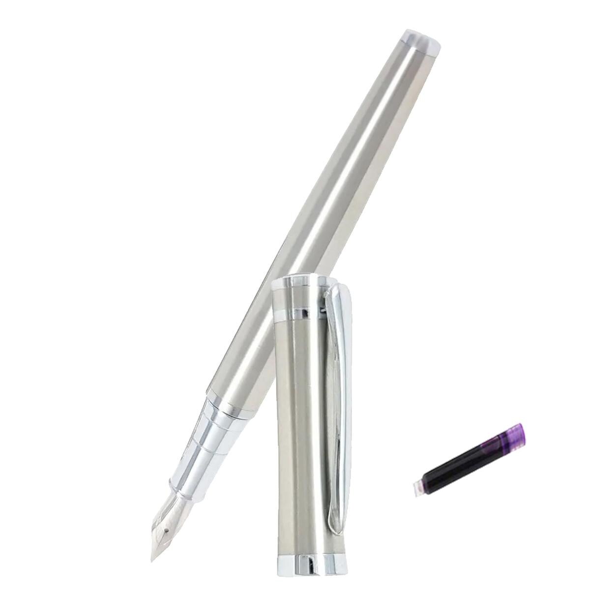 Pluma Diseño Cursivo Mxsvs-003 color Plata $509