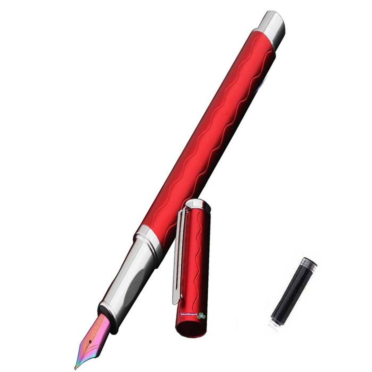 Bolígrafos tipo Fuente High Monaco Mxdse-001 1 Pieza color Rojo 1 Tinta Negra