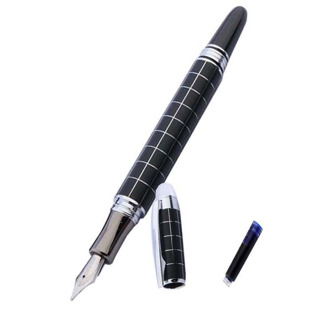 Bolígrafo Fuente Recargable High Monaco Mxbky-005 1 Pieza color Negro 1 Tinta Azul