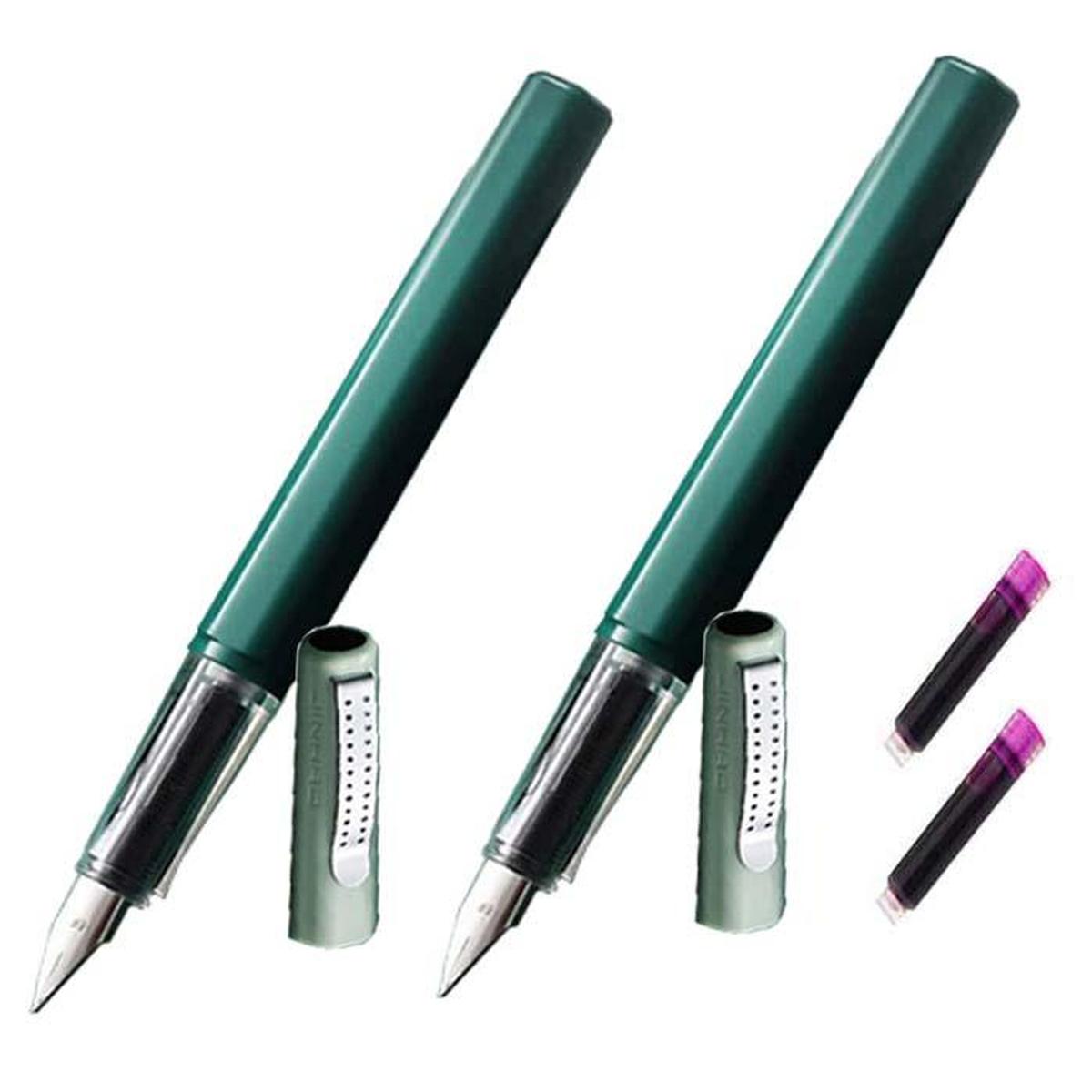 Foto 1 | Pluma tipo Fuente High Mónaco  Mxlux-018 2 Piezas color Verde