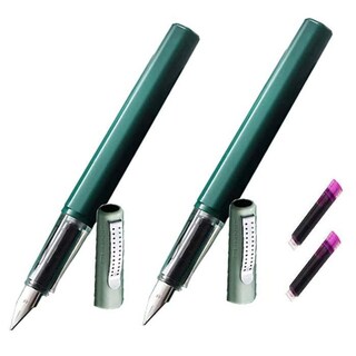 Foto 1 | Pluma tipo Fuente High Mónaco Mxlux-018 2 Piezas color Verde