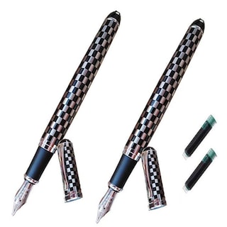 Foto 1 | Bolígrafo Tipo Fuente High Mónaco Mxbka-008 2 Piezas color Plata