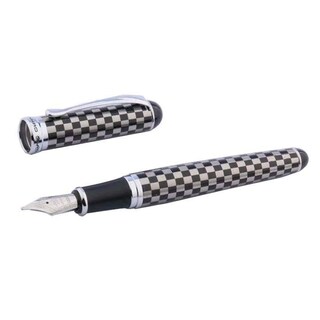 Foto 3 | Bolígrafo Tipo Fuente High Mónaco Mxbka-008 2 Piezas color Plata