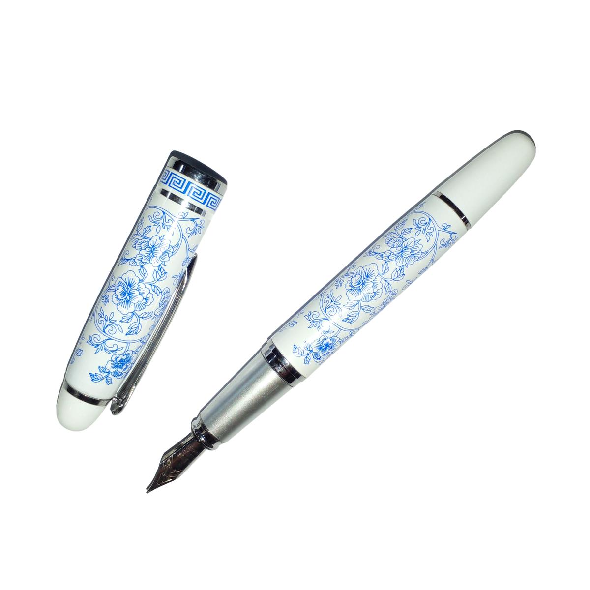 Foto 4 pulgar | Pluma tipo Fuente High Mónaco  Mxlxp-004 2 Piezas color Azul