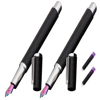 Foto 1 | Pluma tipo Fuente Estilográfia High Mónaco Mxsib-004 2 Piezas color Negro