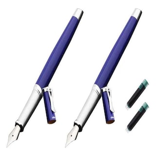 Foto 1 | Bolígrafo Fuente Elegante High Monaco Mxbea-008 color Azul 2 PZAS Tinta Verde