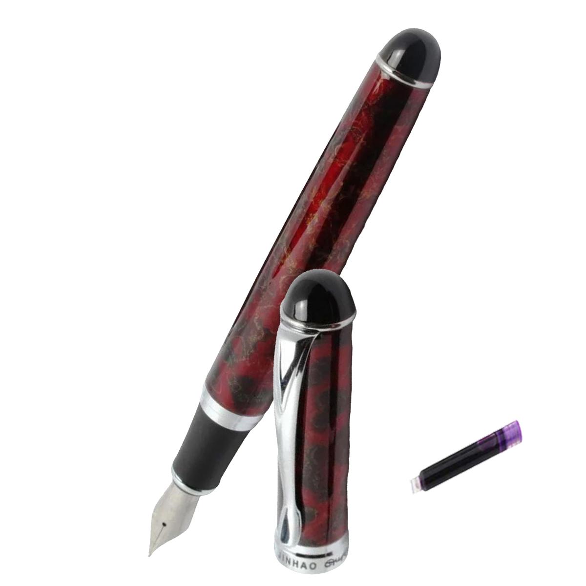 Plumas Tipo Fuentes Elegante High Monaco Mxgmr-003 1 Pieza Rojo