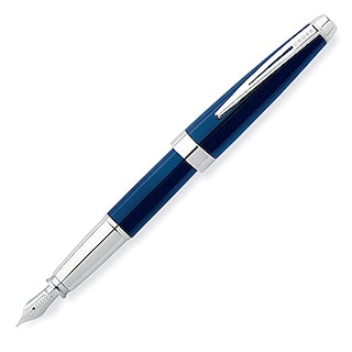 Foto 2 | Pluma Estilográfica Cross Aventura Starry Blue At0156-2ms Con Punta Mediana - Venta Internacional.