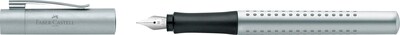 Foto 3 | Pluma Estilográfica Faber-castell Grip 2011 M 140900 Plateada - Venta Internacional