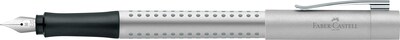 Foto 5 | Pluma Estilográfica Faber-castell Grip 2011 M 140900 Plateada - Venta Internacional