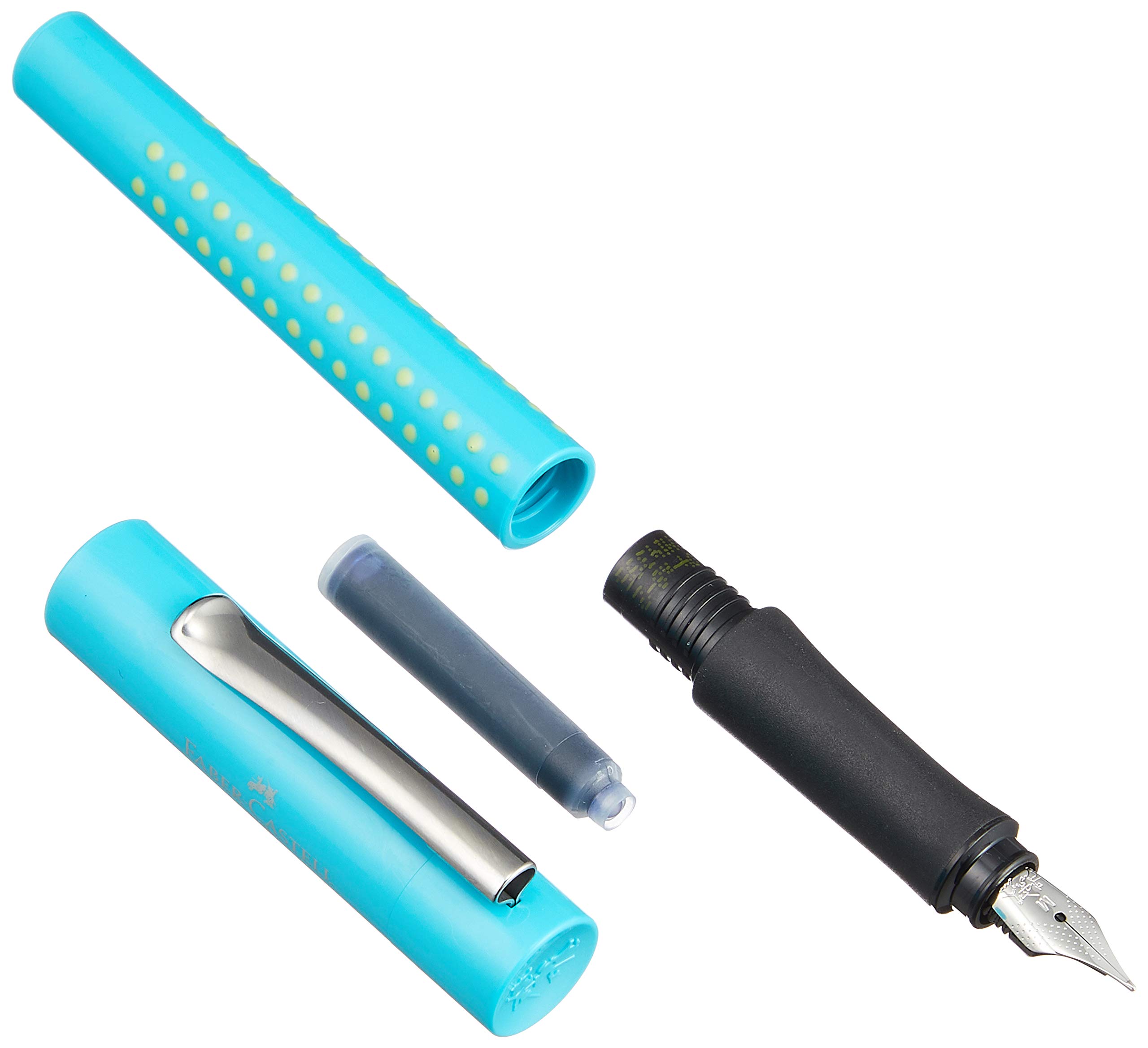 Foto 4 pulgar | Pluma Estilográfica Faber-castell Grip 2010 M Turquesa 140916 - Venta Internacional