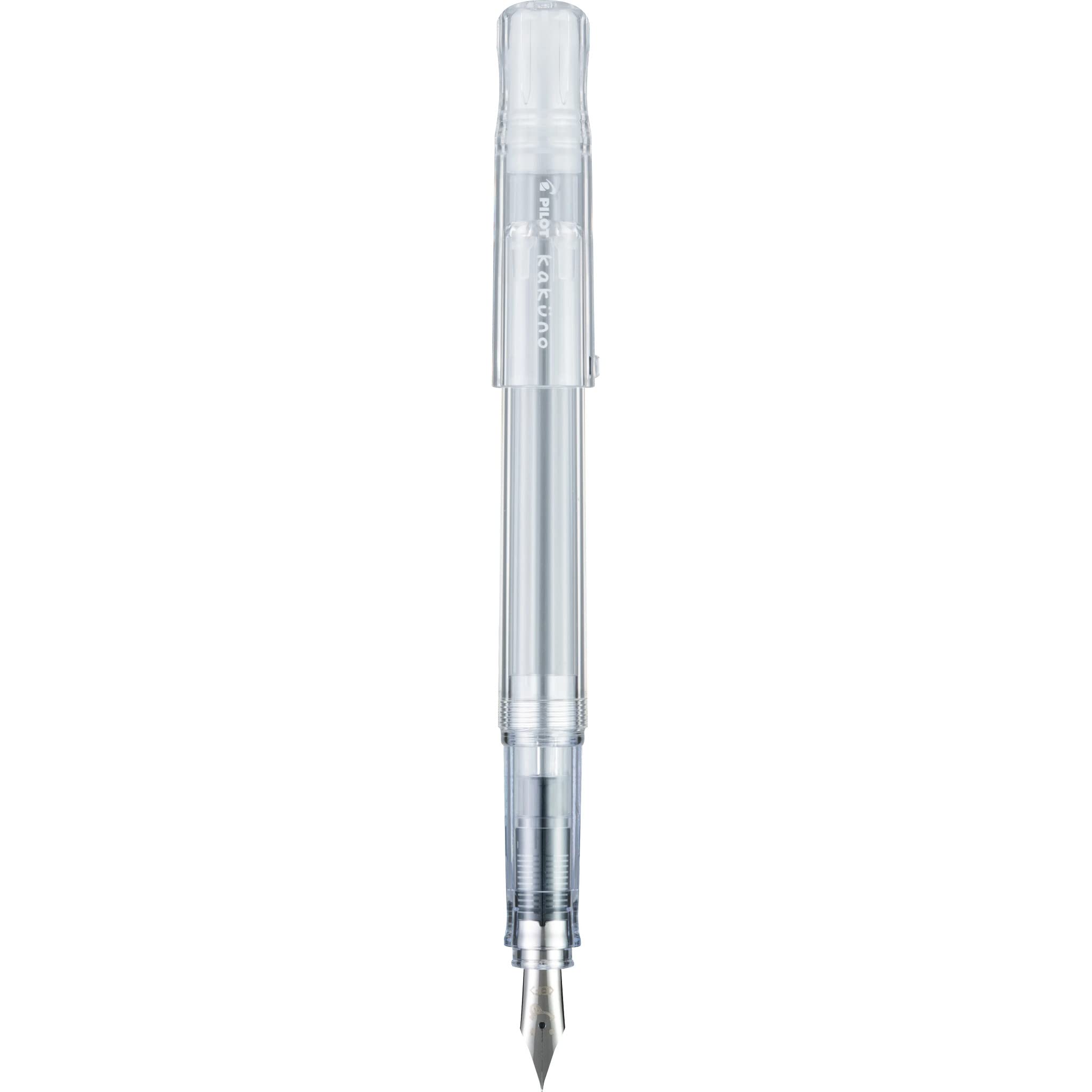 Foto 4 pulgar | Pluma Estilográfica Pilot Kakuno Transparente Punta Mediana - Venta Internacional