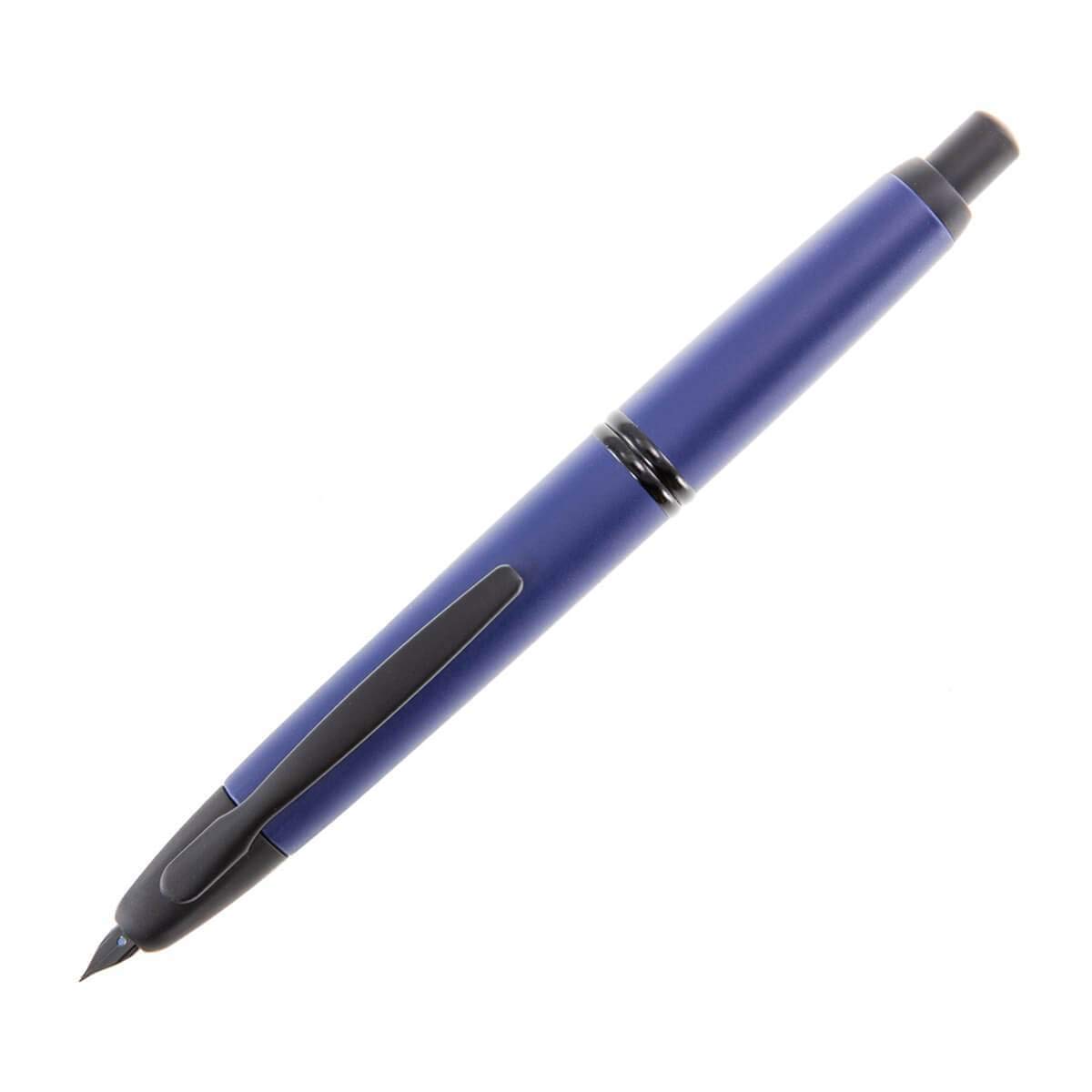 Foto 3 pulgar | Pluma Estilográfica Pilot Vanishing Point Collection Azul Mate - Venta Internacional.