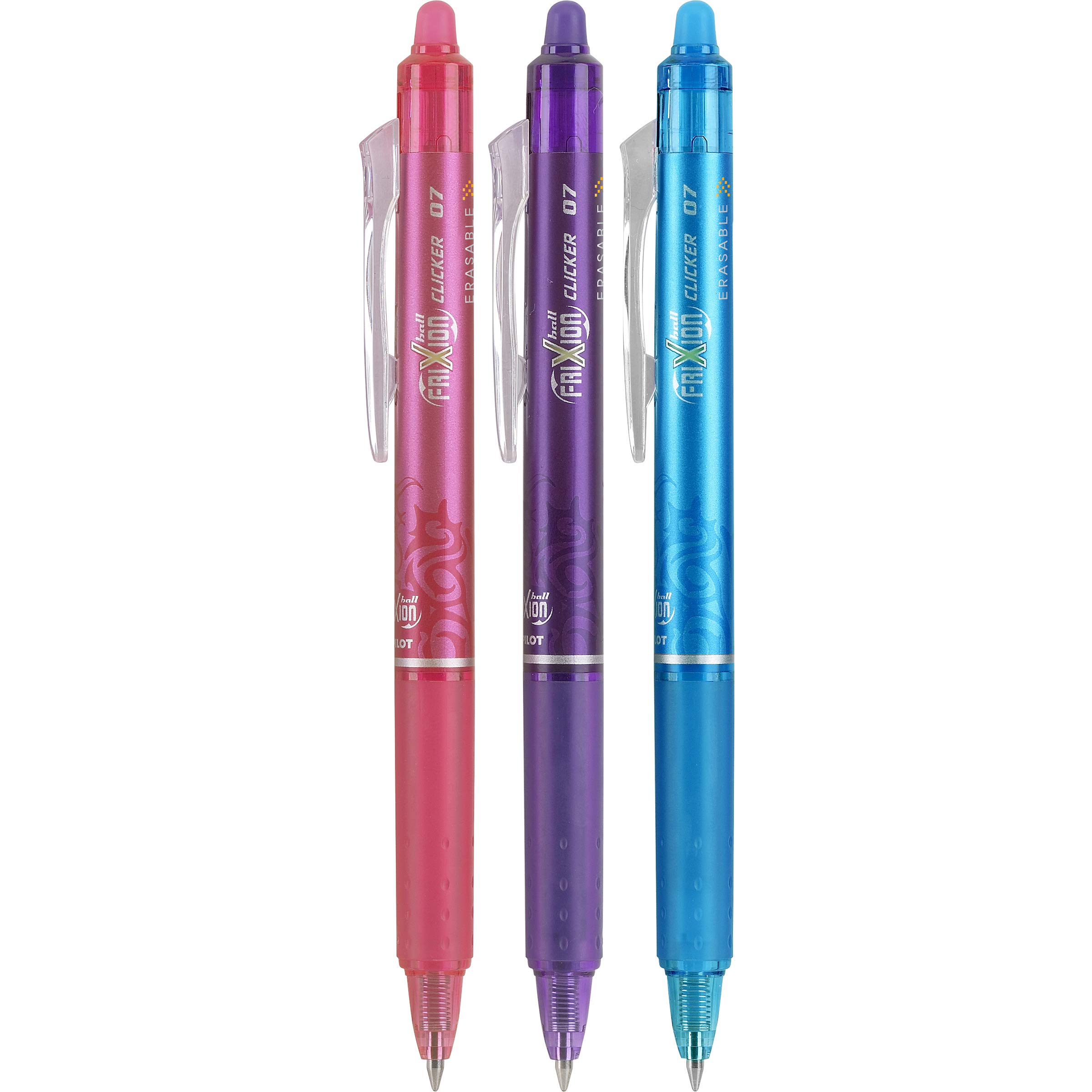 Foto 3 pulgar | Bolígrafos De Tinta De Gel Pilot Frixion Clicker Fine Point, Paquete De 3 - Venta Internacional.