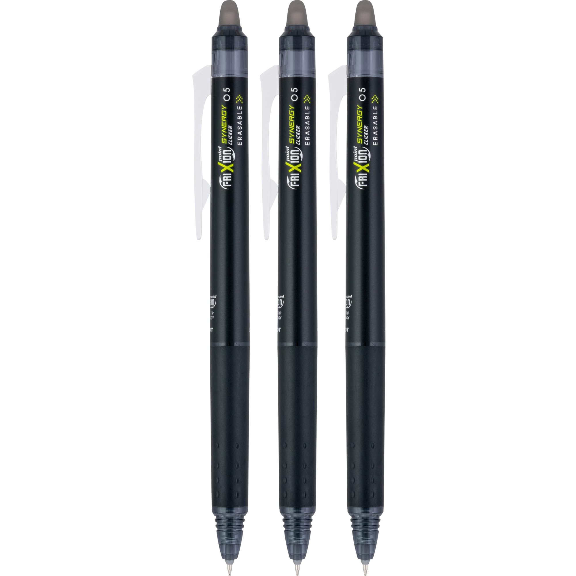 Foto 3 pulgar | Bolígrafos De Tinta De Gel Pilot Frixion Synergy Clicker, 0,5 Mm, Paquete De 3, Color Negro - Venta Internacional.