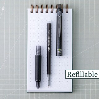 Foto 5 | Bolígrafos De Tinta De Gel Pilot Frixion Synergy Clicker, 0,5 Mm, Paquete De 3, Color Negro - Venta Internacional.
