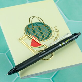 Foto 7 | Bolígrafos De Tinta De Gel Pilot Frixion Synergy Clicker, 0,5 Mm, Paquete De 3, Color Negro - Venta Internacional.