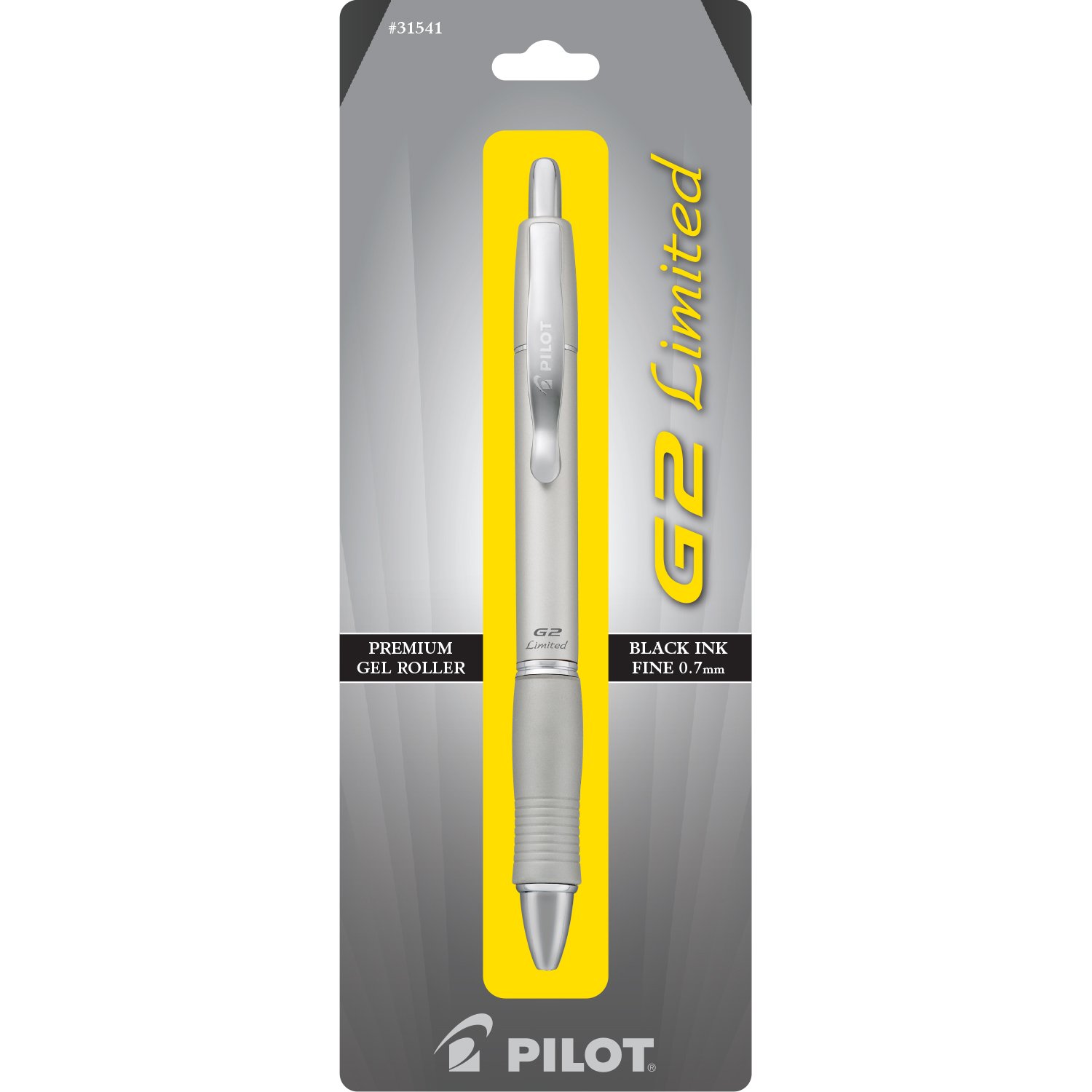 Gel Pen Pilot G2 Limited Tinta Negra Recargable y Retráctil - Venta Internacional