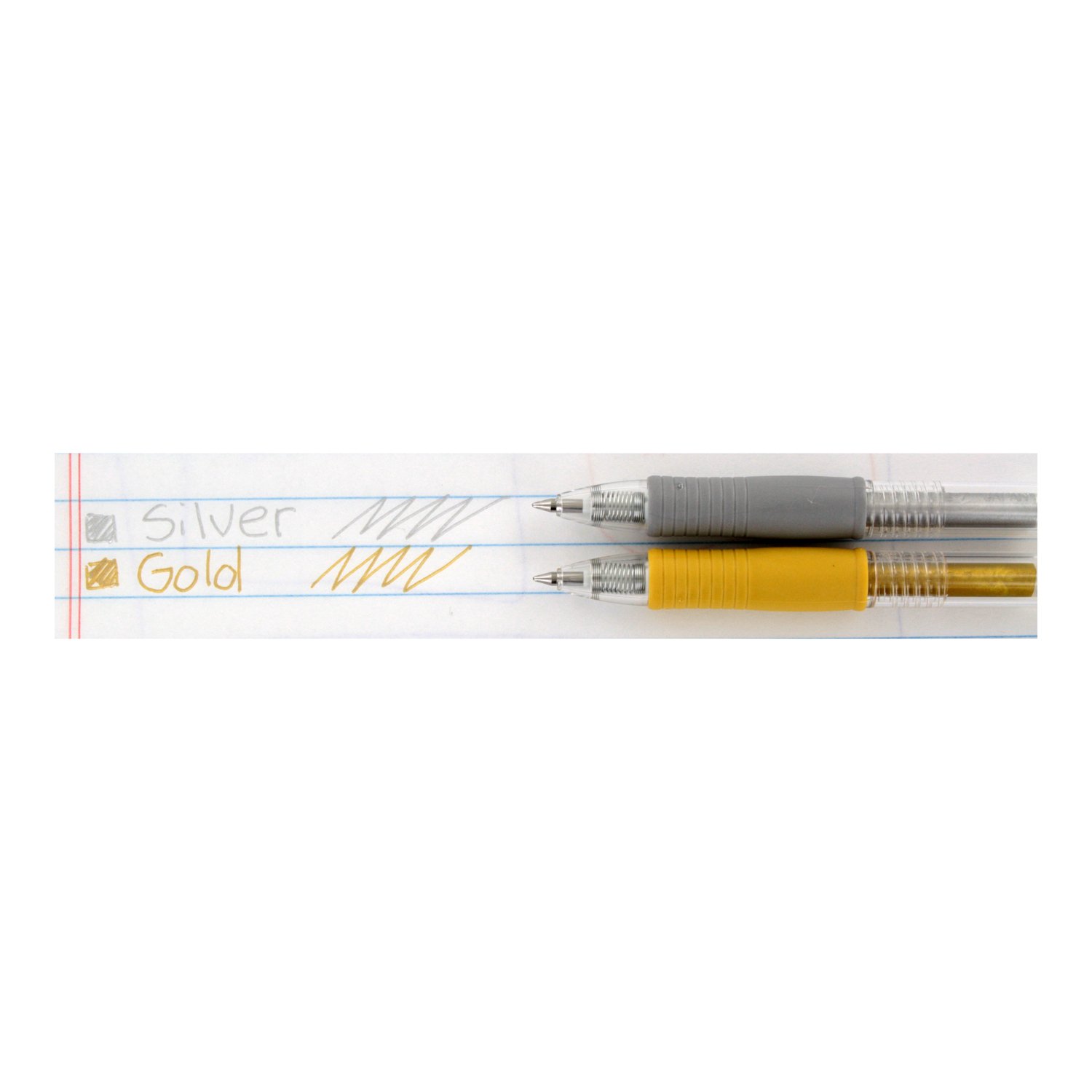 Foto 6 pulgar | Bolígrafos de Gel Pilot G2 Metallics Punta Fina de 0,7 mm 2 Piezas - Venta Internacional
