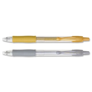 Foto 6 | Bolígrafos de Gel Pilot G2 Metallics Punta Fina de 0,7 mm 2 Piezas - Venta Internacional
