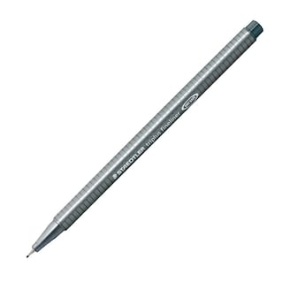 Foto 1 | Bolígrafo Staedtler Triplus Fineline 334 Con Punta Superfina De 0,3 Mm, Color Gris - Venta Internacional.