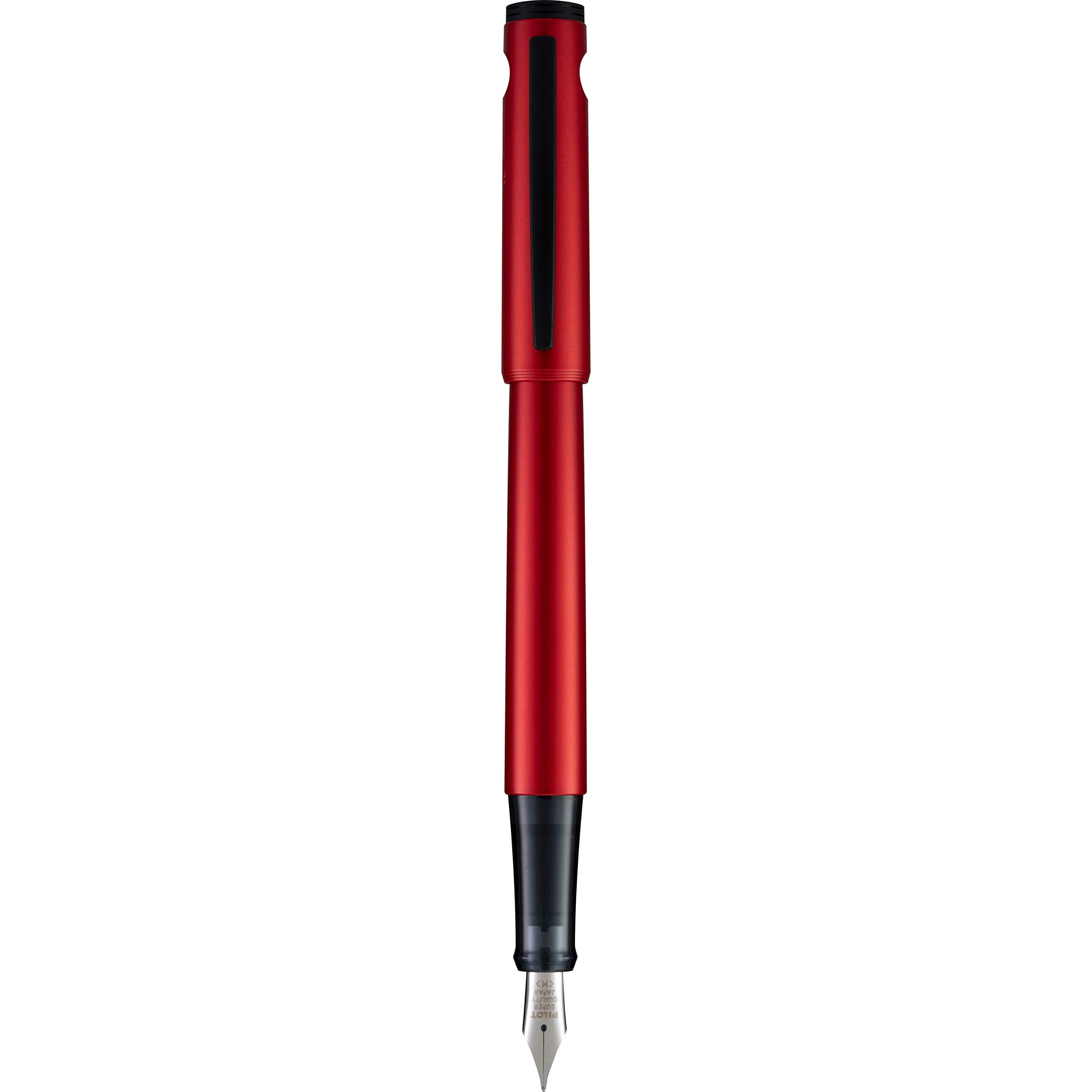 Pluma Estilográfica Pilot Explorer, Punta Mediana, Ligera, Color Rojo - Venta Internacional.