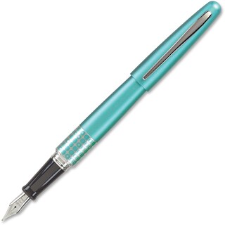 Foto 5 | Pluma Estilográfica Pilot Mr Retro Pop Turquesa Con Punta Fina De Puntos - Venta Internacional.