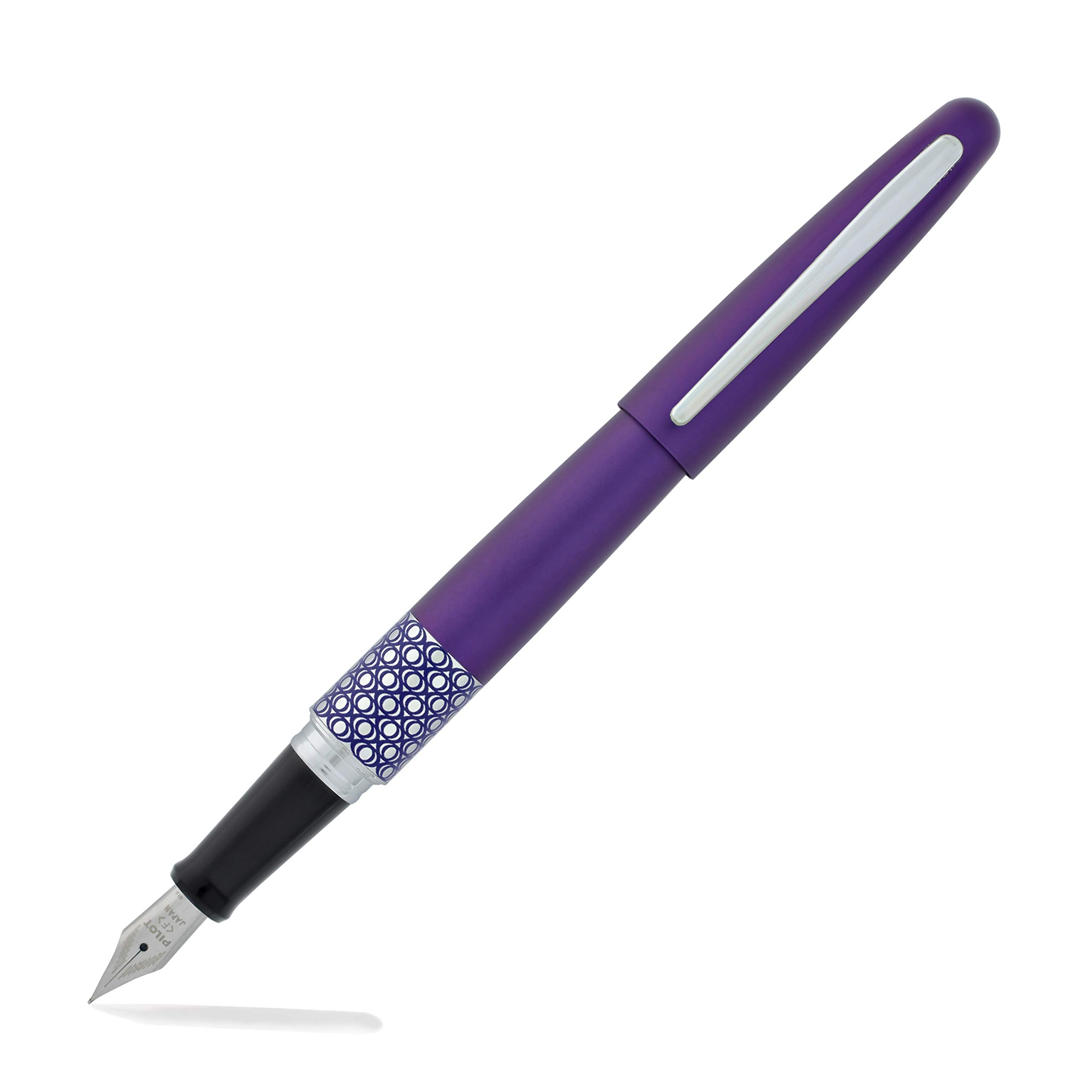 Pluma Estilográfica Pilot Metropolitan Retro Pop Púrpura 1,0 Mm - Venta Internacional.