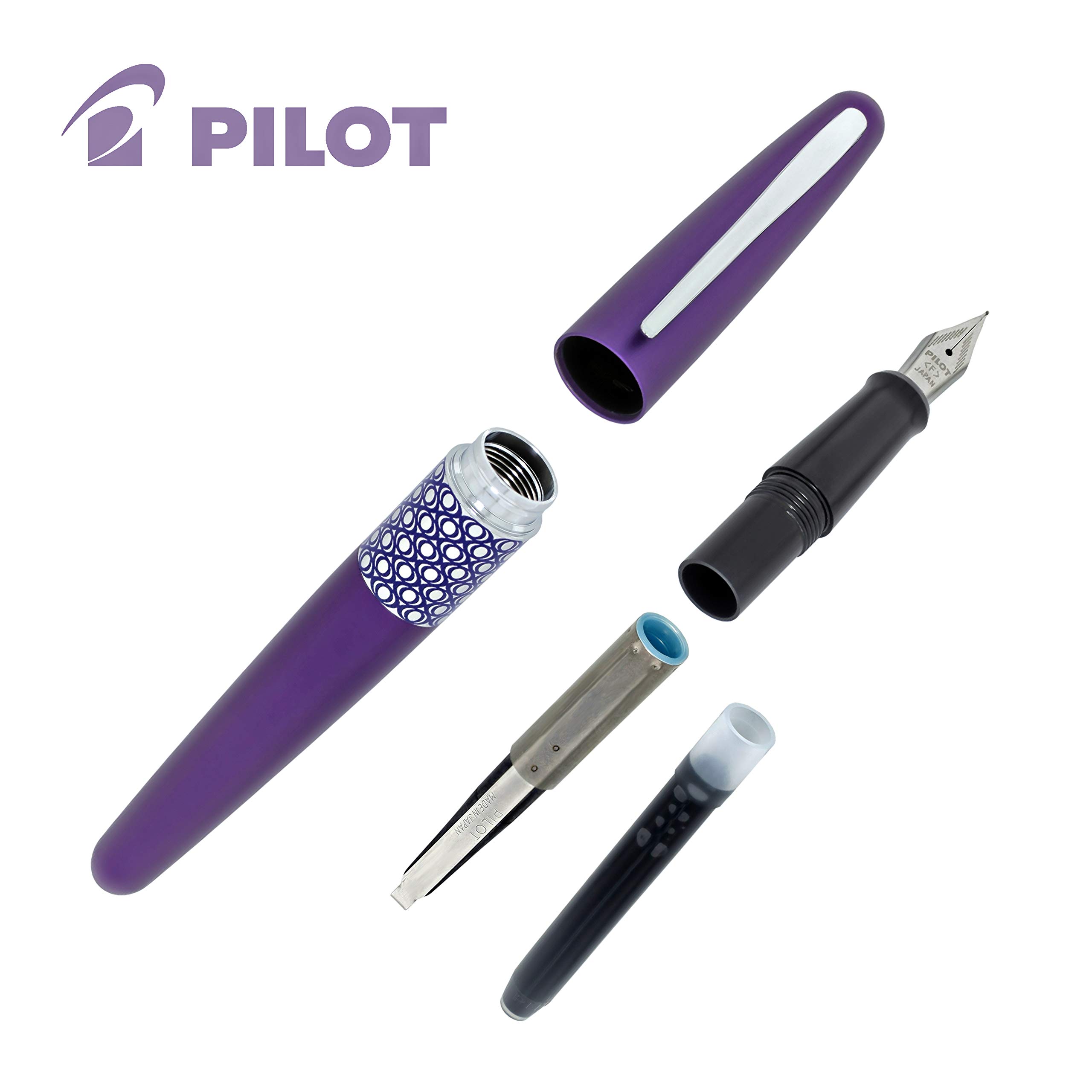 Foto 5 pulgar | Pluma Estilográfica Pilot Metropolitan Retro Pop Púrpura 1,0 Mm - Venta Internacional.