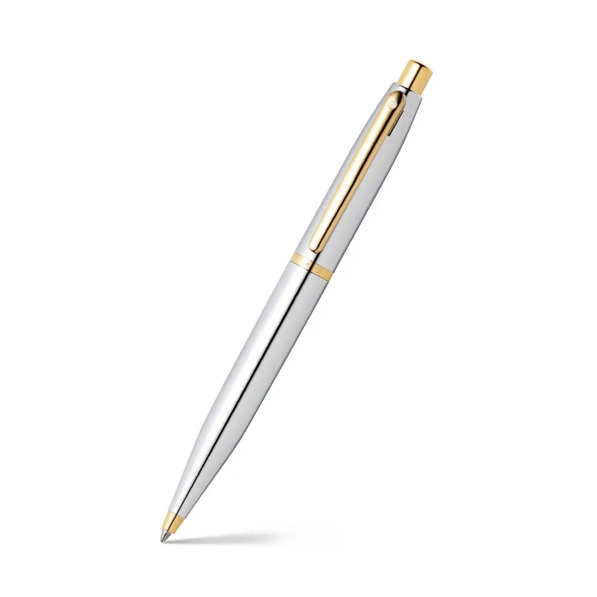 Boligrafo Sheaffer Vfm E9422 Polished Chrome - Gold Plated Trims
