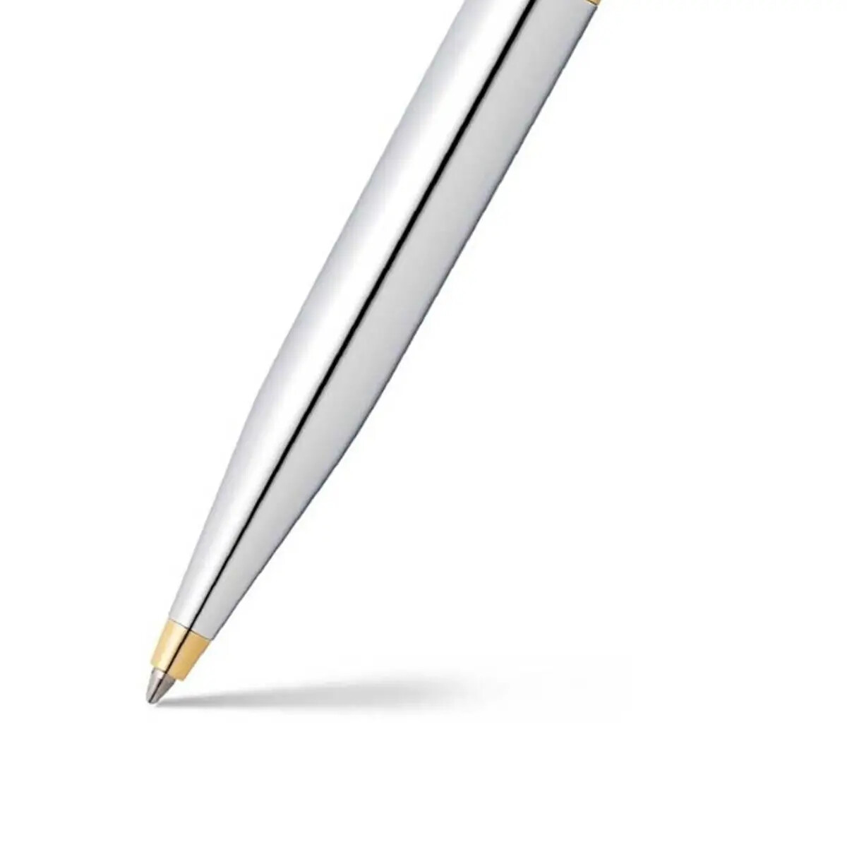 Foto 3 pulgar | Boligrafo Sheaffer Vfm E9422 Polished Chrome - Gold Plated Trims