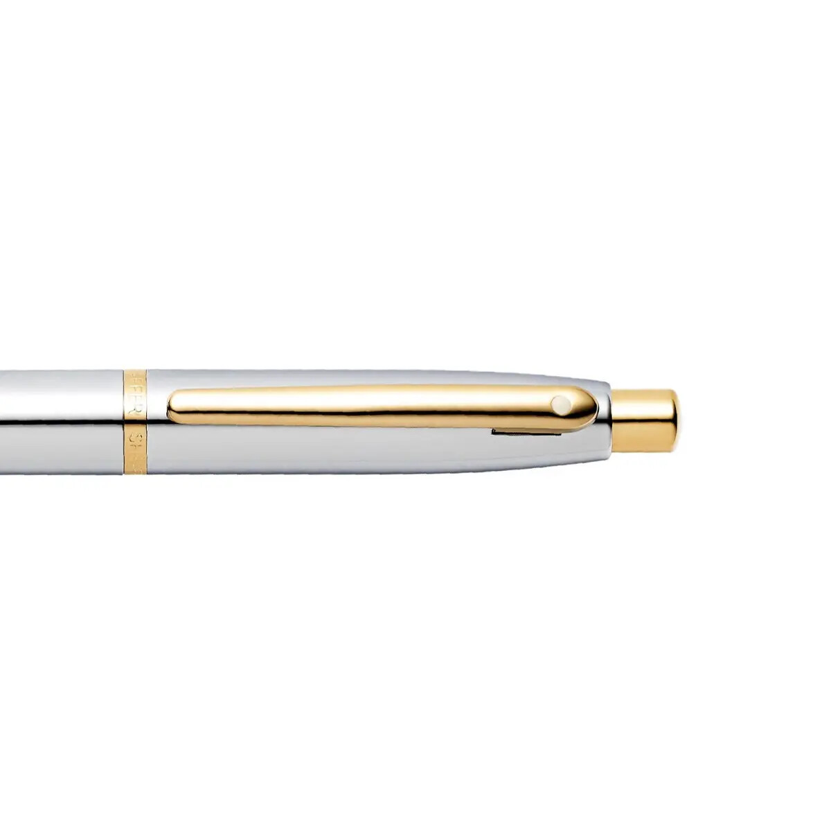 Foto 5 pulgar | Boligrafo Sheaffer Vfm E9422 Polished Chrome - Gold Plated Trims