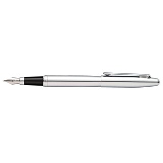 Foto 4 | Pluma Fuente Sheaffer Vfm E9421 Polished Chrome - Chrome Plated Trims (m)