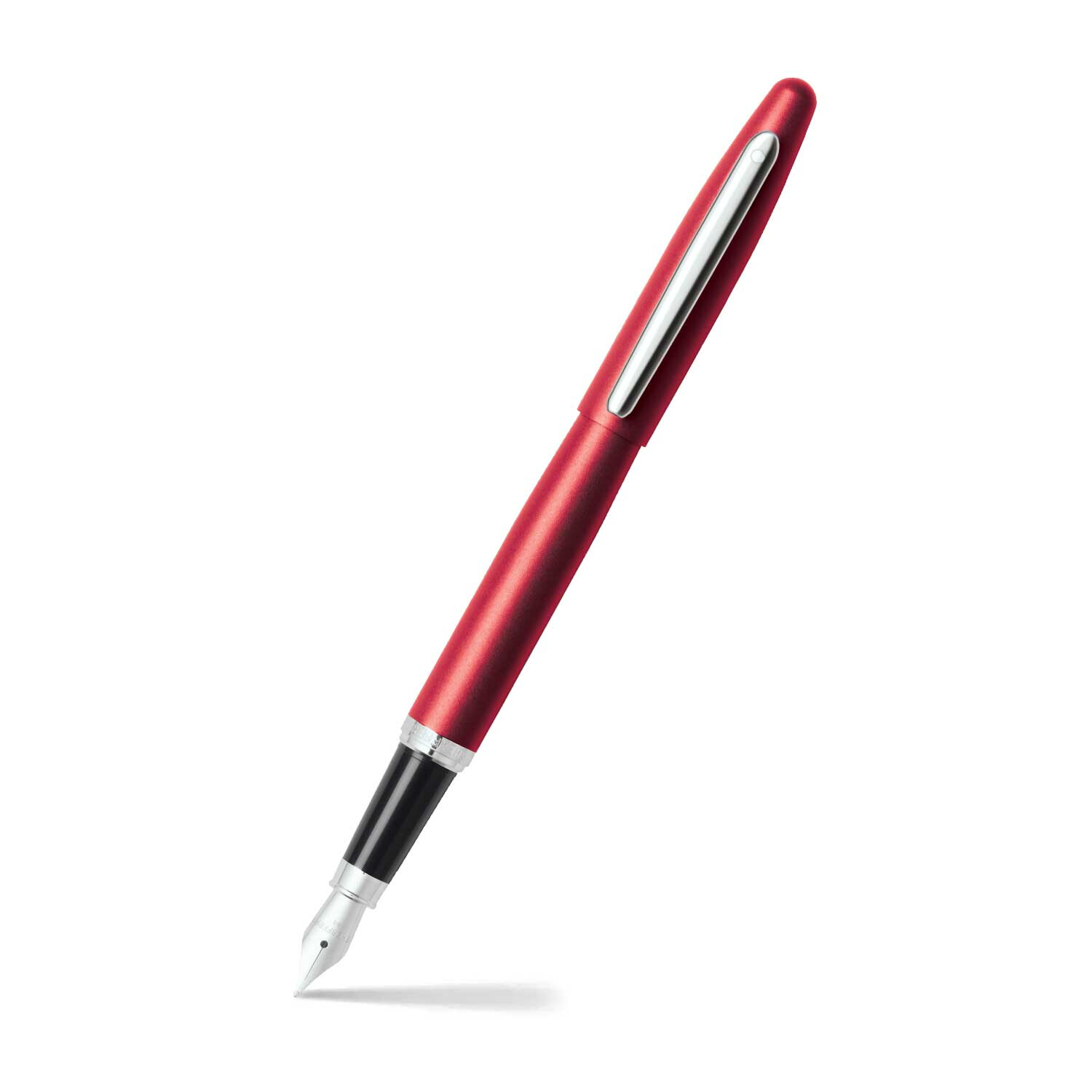 Pluma Fuente Sheaffer Vfm E9403 Excessive Red - Chrome Plated Trims (m)