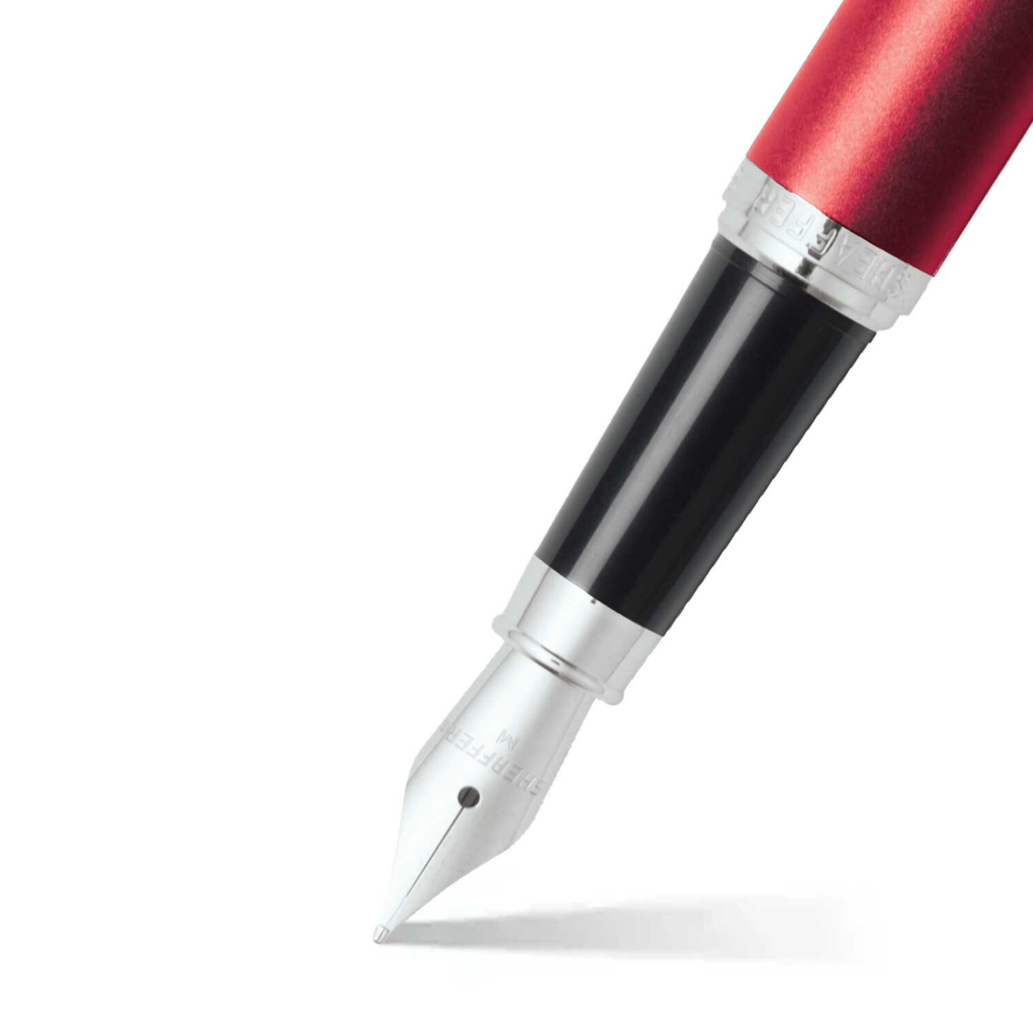 Foto 3 pulgar | Pluma Fuente Sheaffer Vfm E9403 Excessive Red - Chrome Plated Trims (m)
