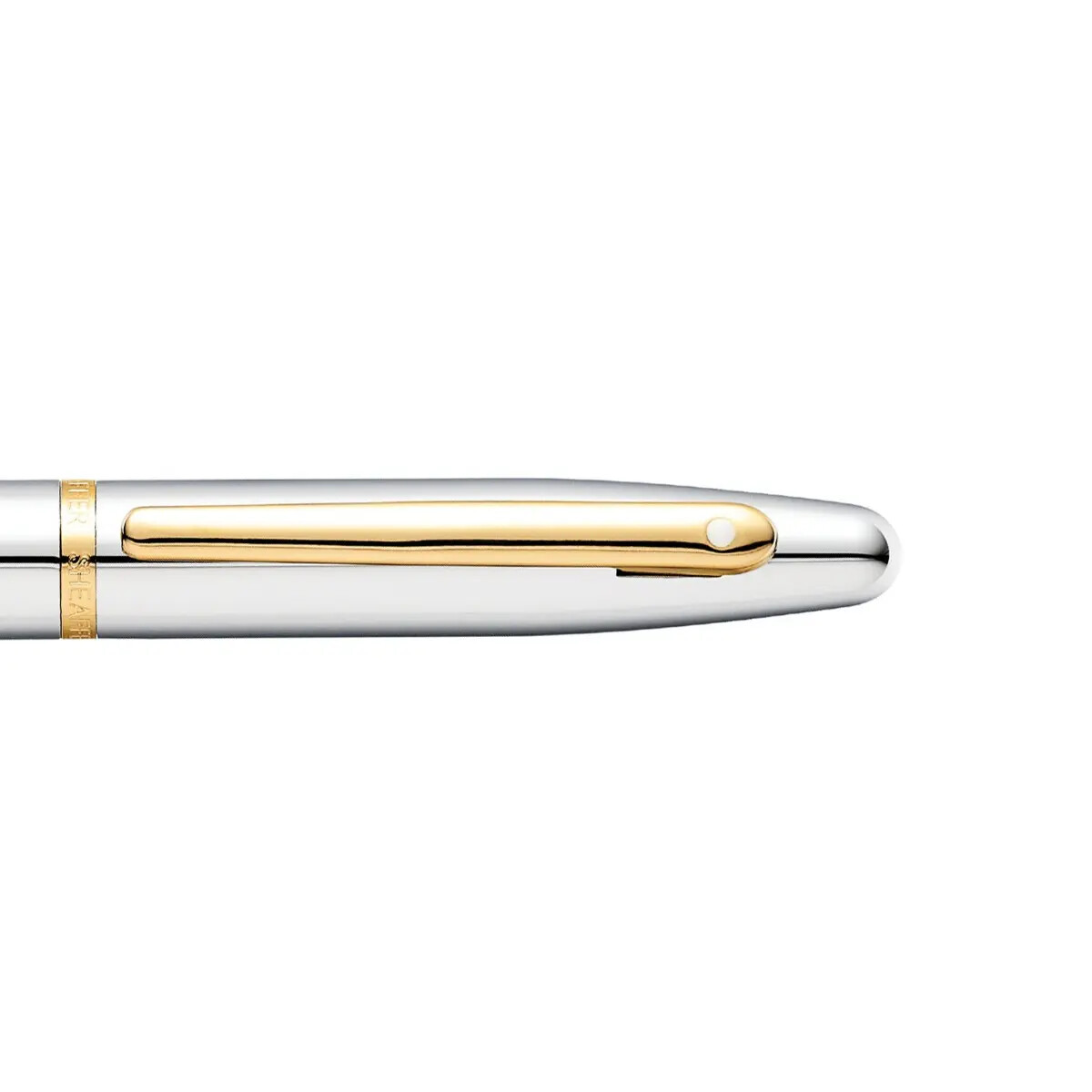 Foto 5 pulgar | Rollerball Sheaffer Vfm E9422 Polished Chrome - Gold Plated Trims