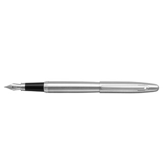 Foto 3 | Pluma Fuente Sheaffer Vfm E9426 Brushed Chrome - Chrome Trims (m)