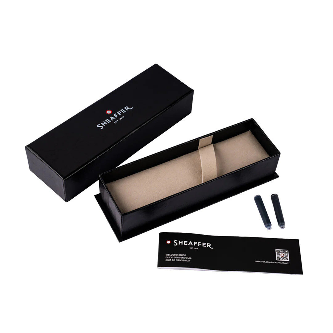 Foto 6 pulgar | Pluma Fuente Sheaffer Vfm E9400 Strobe Silver - Chrome Plated Trims (m)