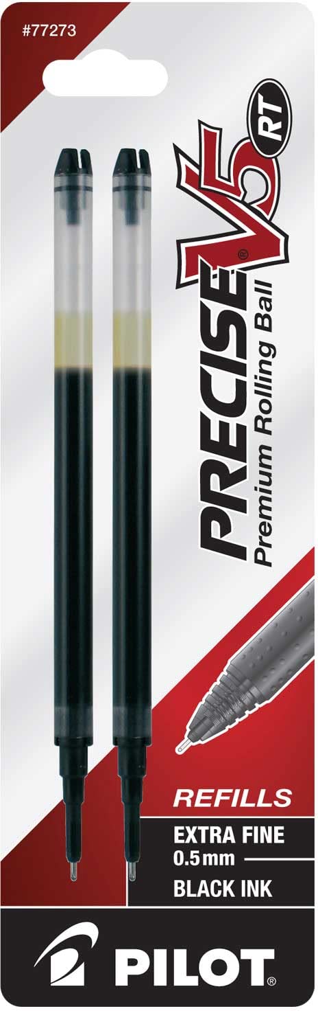 Foto 5 pulgar | Recambios Para Bolígrafos Pilot Precise V5 Rt  Tinta Líquida  0 5 Mm  Color Negro  Paquete De 12 - Venta Internacional.