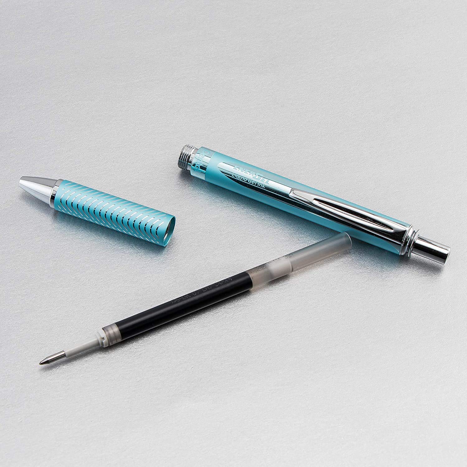 Foto 8 pulgar | Bolígrafos De Tinta De Gel Pentel Energel Alloy Rt De 0 7 Mm  Paquete De 3 - Venta Internacional.