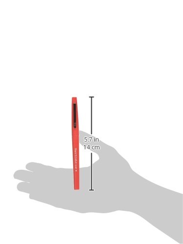 Foto 4 pulgar | Bolígrafos Con Punta De Fieltro Paper Mate Flair De Punta Mediana  Color Rojo  12 Unidades - Venta Internacional.