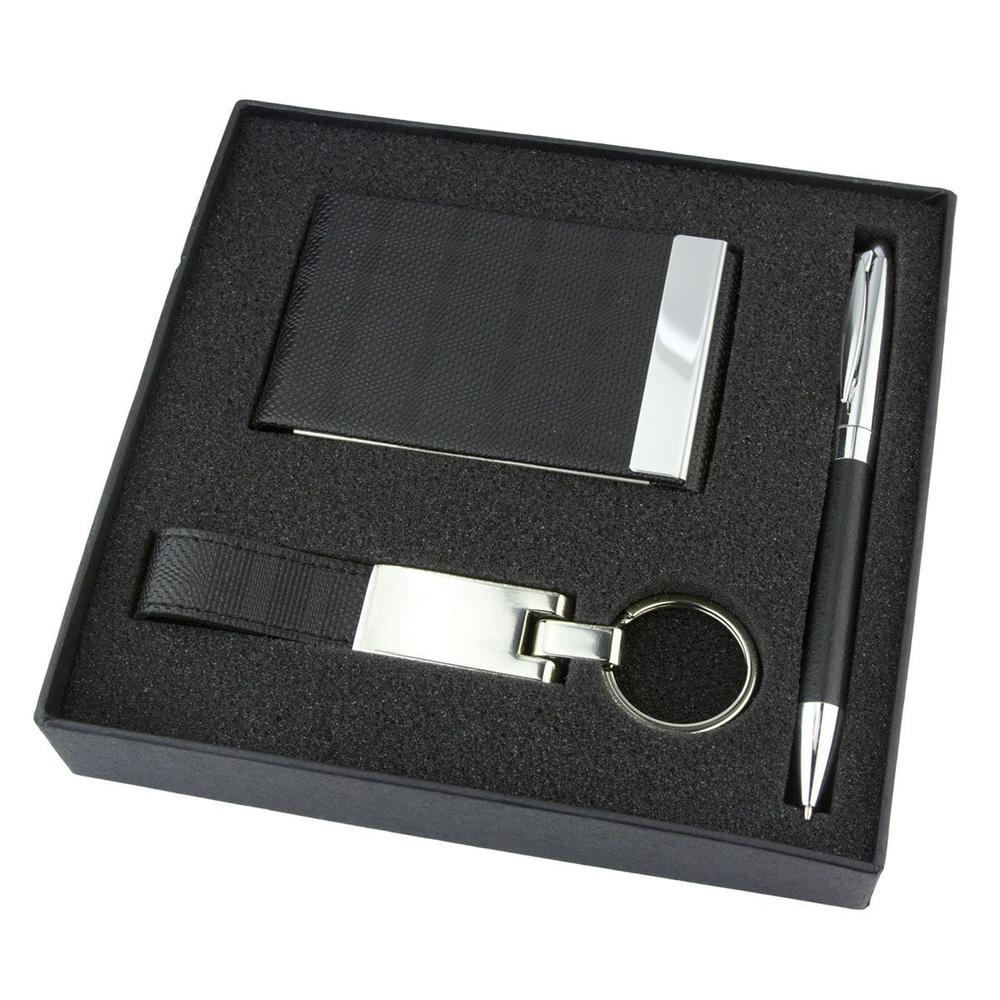 Set Prince Ejecutivo Pluma + Tarjetero + Llavero Promo Opción