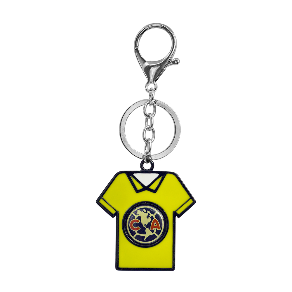 Foto 2 | Llavero Club América color Amarillo Playera Clásica con Resina