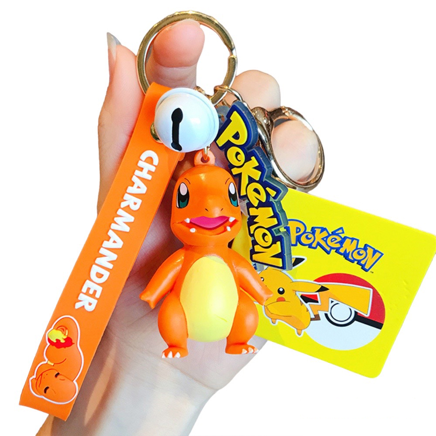 Foto 4 pulgar | Llavero Pokémon Charmander