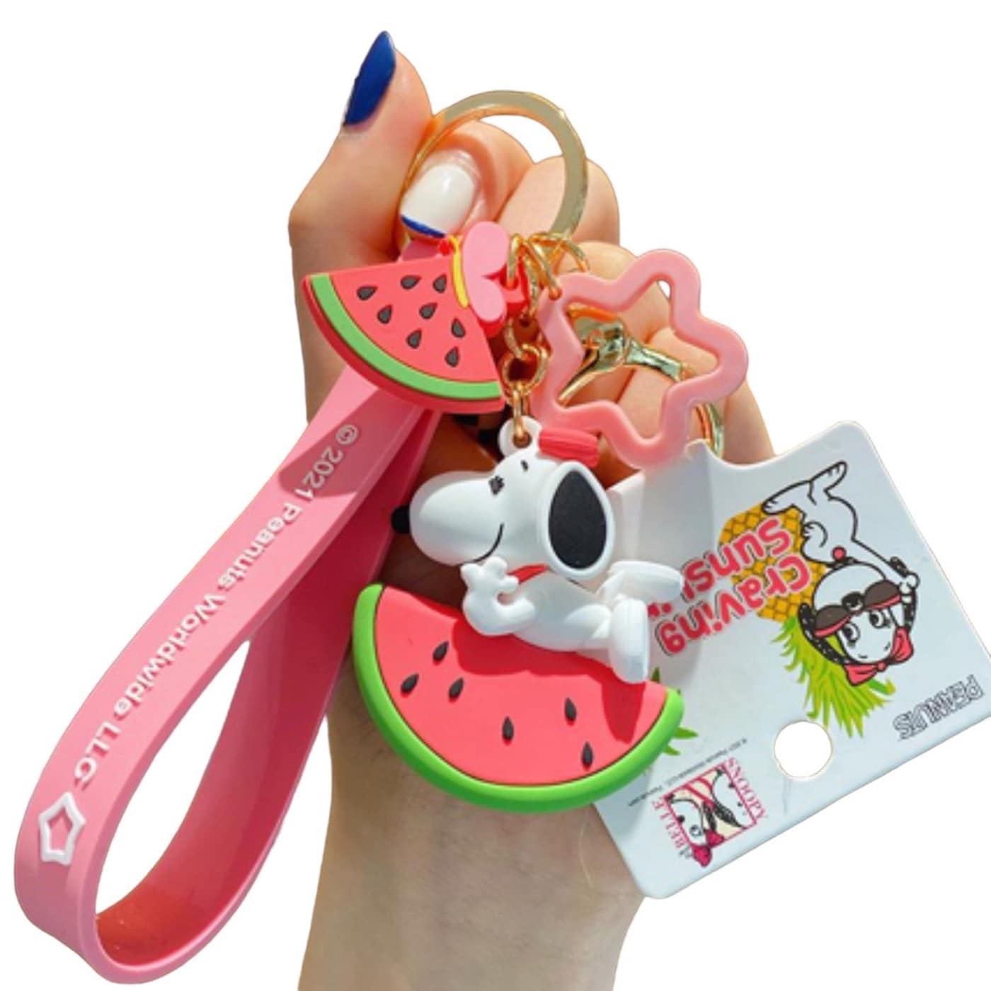 Llavero Belle Sandia De Snoopy $359