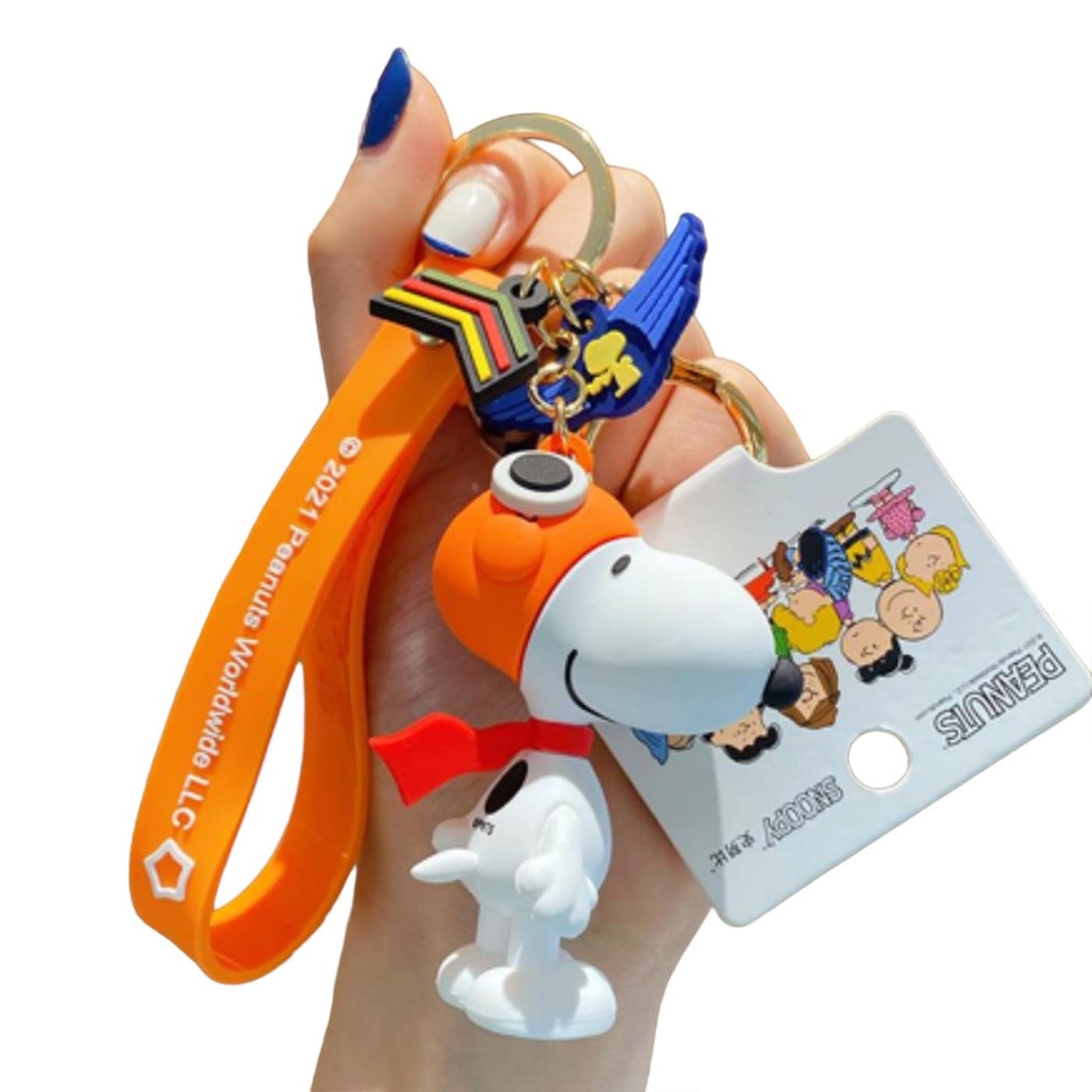 Llavero Snoopy Piloto Alas $359