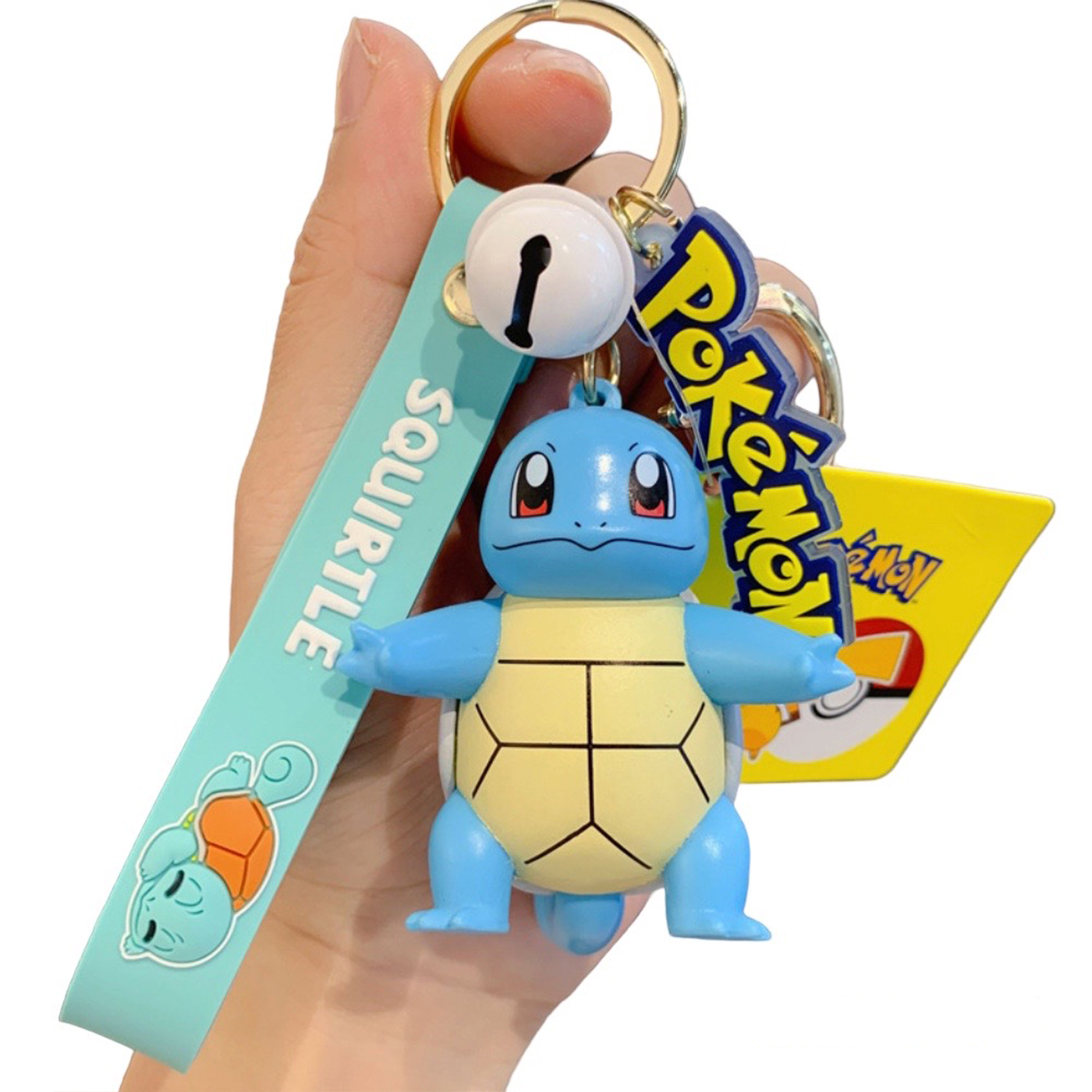 Foto 3 pulgar | Llavero Pokemon Squirtle